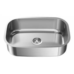 Pileta PLUS inox N1 46x30x14 c/ v�lvula 3 1/2