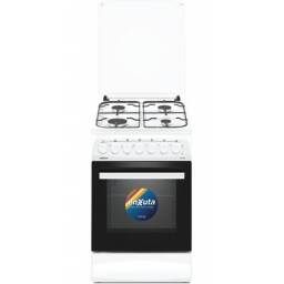 Cocina Combinada 4 Hornallas Blanca con Termocupla 50x60 - Turqua