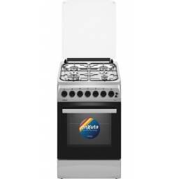 Cocina Supergas 4 Hornallas Inox con Termocupla 50x60 - Turqua