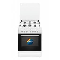 Cocina Combinada 4 Hornallas Blanca 60x60 con Conveccin - Turqua