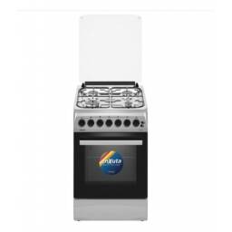 Cocina Combinada 4 Hornallas Inox con Termocupla 50x60 - Turqua