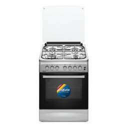 Cocina Combinada 4 Hornallas Inox 60x60 con Conveccin - Turqua