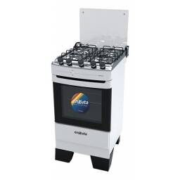 Cocina Supergas 4 Hornallas Blanca con Termocupla y Grill - Brasil