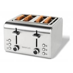 Tostadora Smartlife Capacidad 4 Tostadas. 