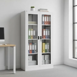 Armario/Archivador Met�lico dos puertas con  Vidrio