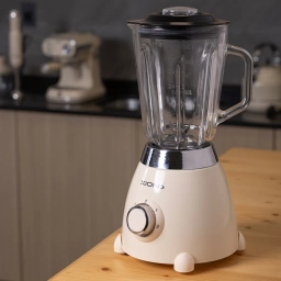 LICUADORA RETRO 700W CON JARRA DE VIDRIO XION