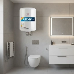 Termotanque Calef�n de Acero 50 Litros l�nea Cil�ndrica Enxuta