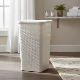 Canasto para ropa con tapa