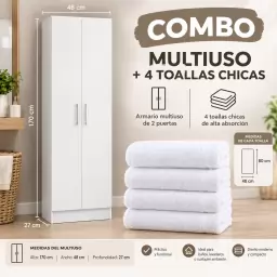 Multiuso+ 4 toallas de mano
