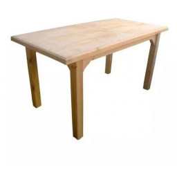 Mesa de madera de pino 1.53x0.75x0.78