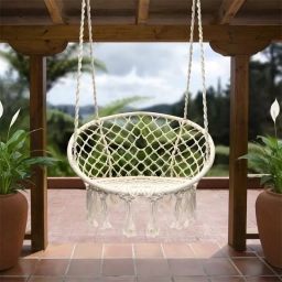 Silla de colgar tipo canasto