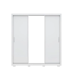 Ropero 3P corr. cespejo Residence Blanco