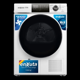 Secarropa Carga Frontal Blanco Por Bomba de Calor de 10,5 kg