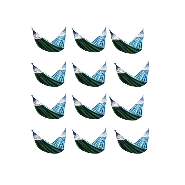 Combo Hamacas 2 plaza c/ separador por 12 unidades